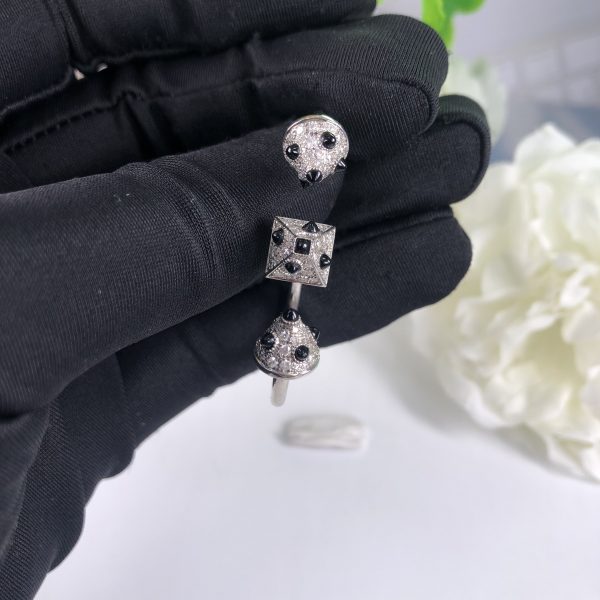 CARTIER 18CT WHITE GOLD CLASH UNLIMITED RING
