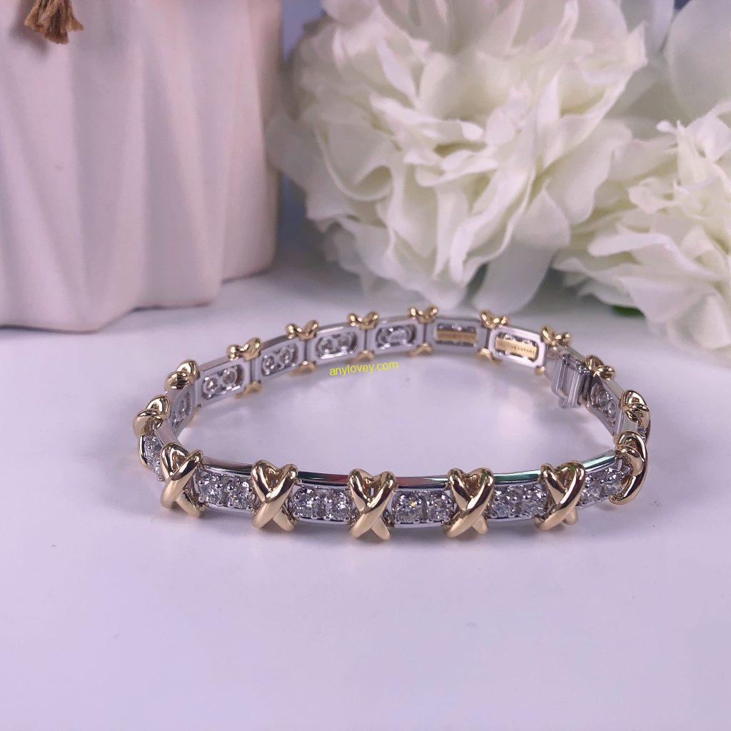 TIFFANY&CO SCHLUMBERGER 36 STONE BRACELET