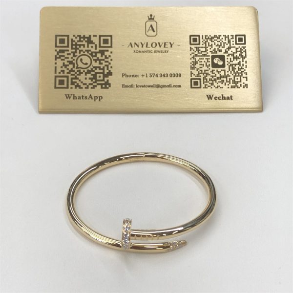 Cartier Juste Un Clou Bracelet Tip Diamonds Classic B6048617