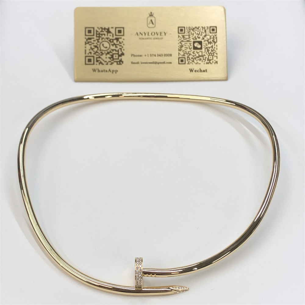 Cartier Juste Un Clou Necklace Regular Size 4.5mm N7424268