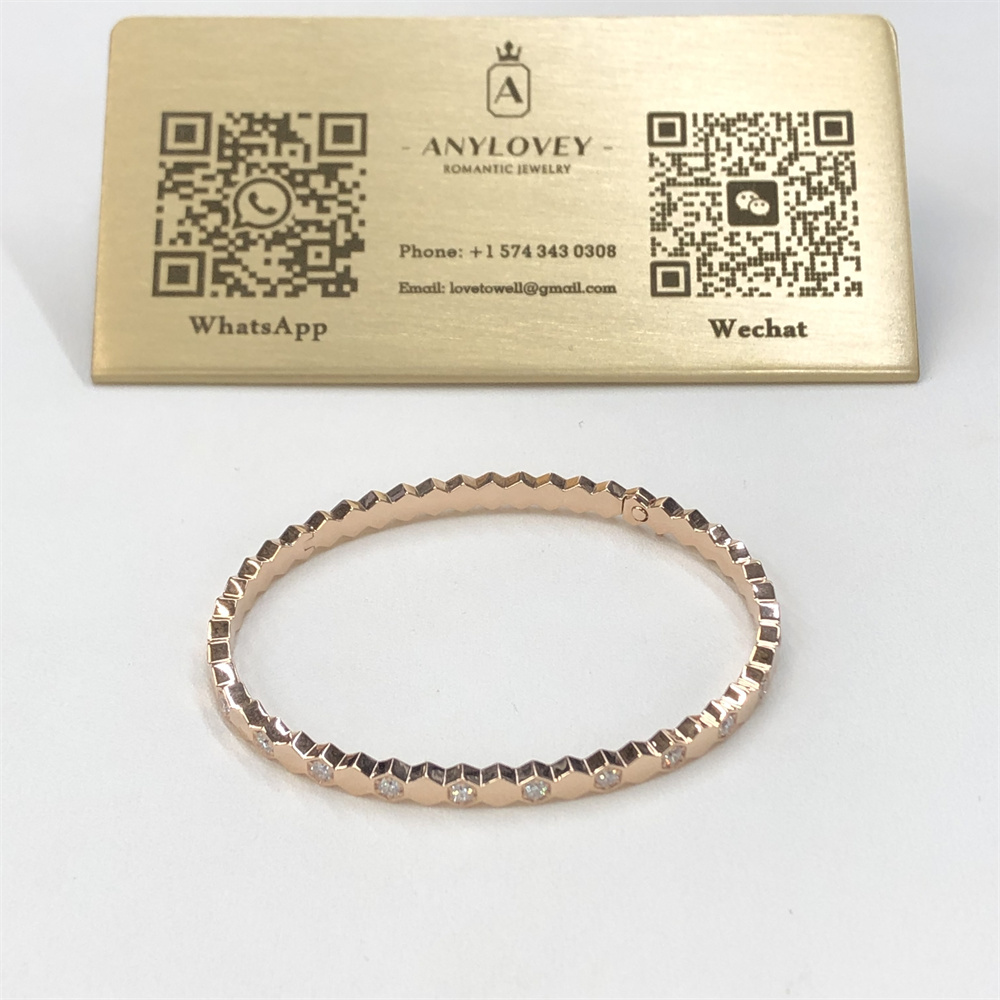 Chaumet Bee My Love Bracelet Diamonds Rose Gold 083433