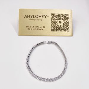 High quality replica designer jewerly 18k white gold Cartier reflection diamond flexible bracelet