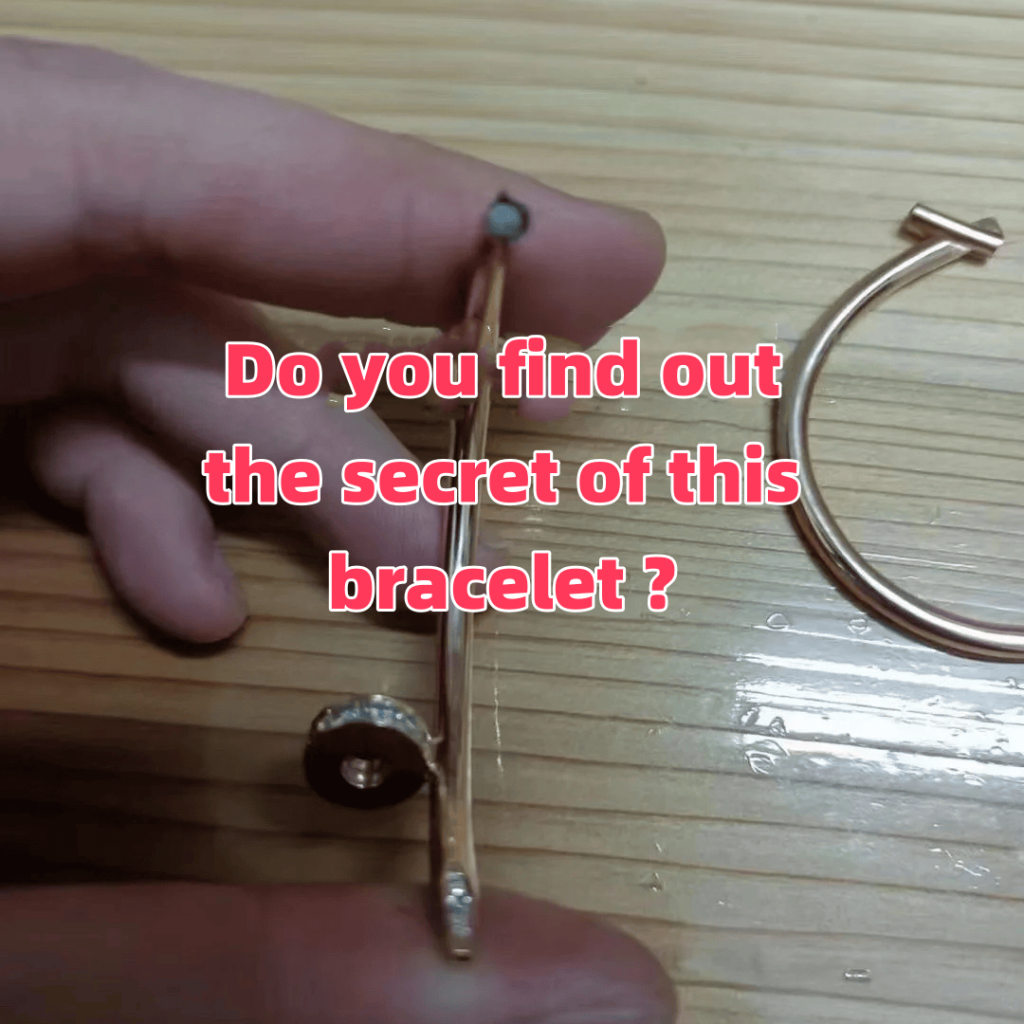 Fake Gold Cartier Juste Un Clou bracelet tip diamonds with steel Tungten material