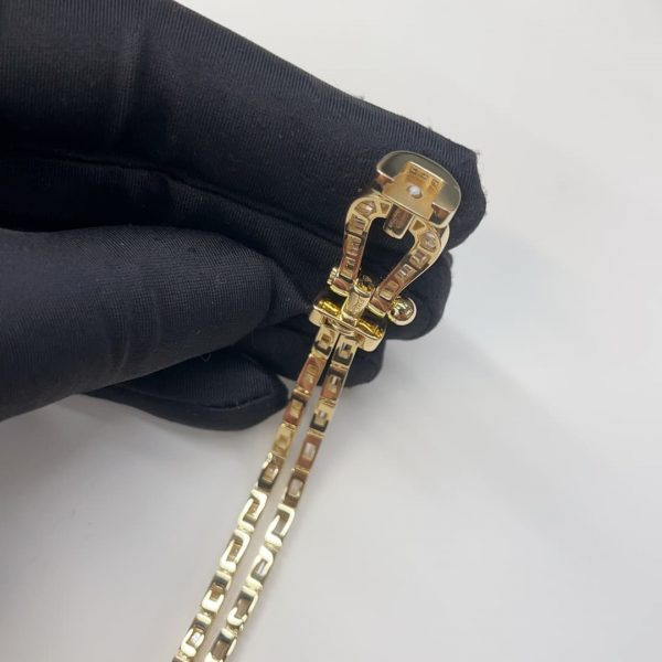 Fred force 10 bracelet baguette cut and round diamonds best copy clone replica