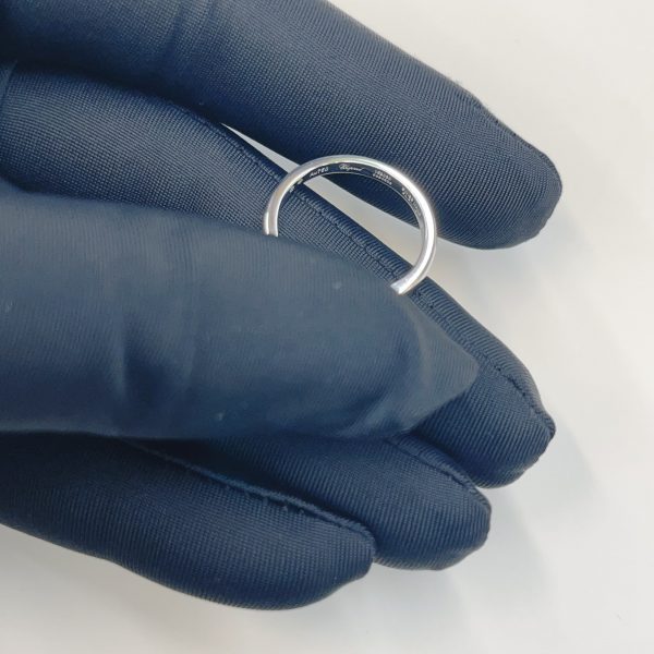 Chopard Happy diamond ring 18K wihte gold factory price from Shenzhen Shuibei