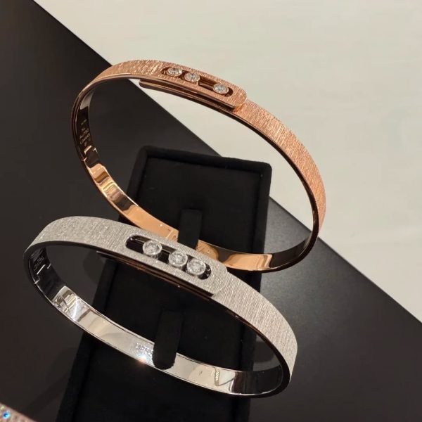 Messika Move Noa Ciselé Bangle 0.15ct Dupe