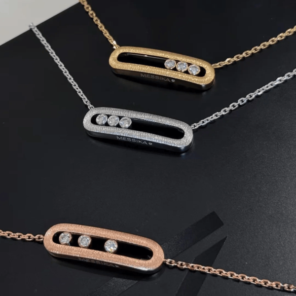 Move classique cisele bracelet and necklace jewelry set factory price