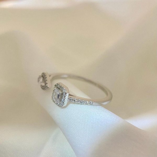 Messika My twin toi moi diamond ring 0.15ct each