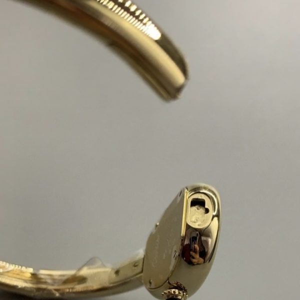 Buy Cartier Baignoire watch mini model 18K yellow gold 15 16 17